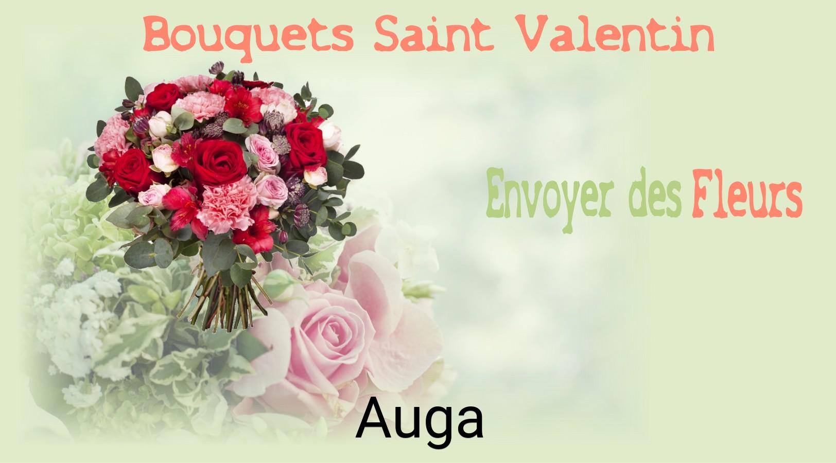 Roses de Saint-Valentin livrées à Auga